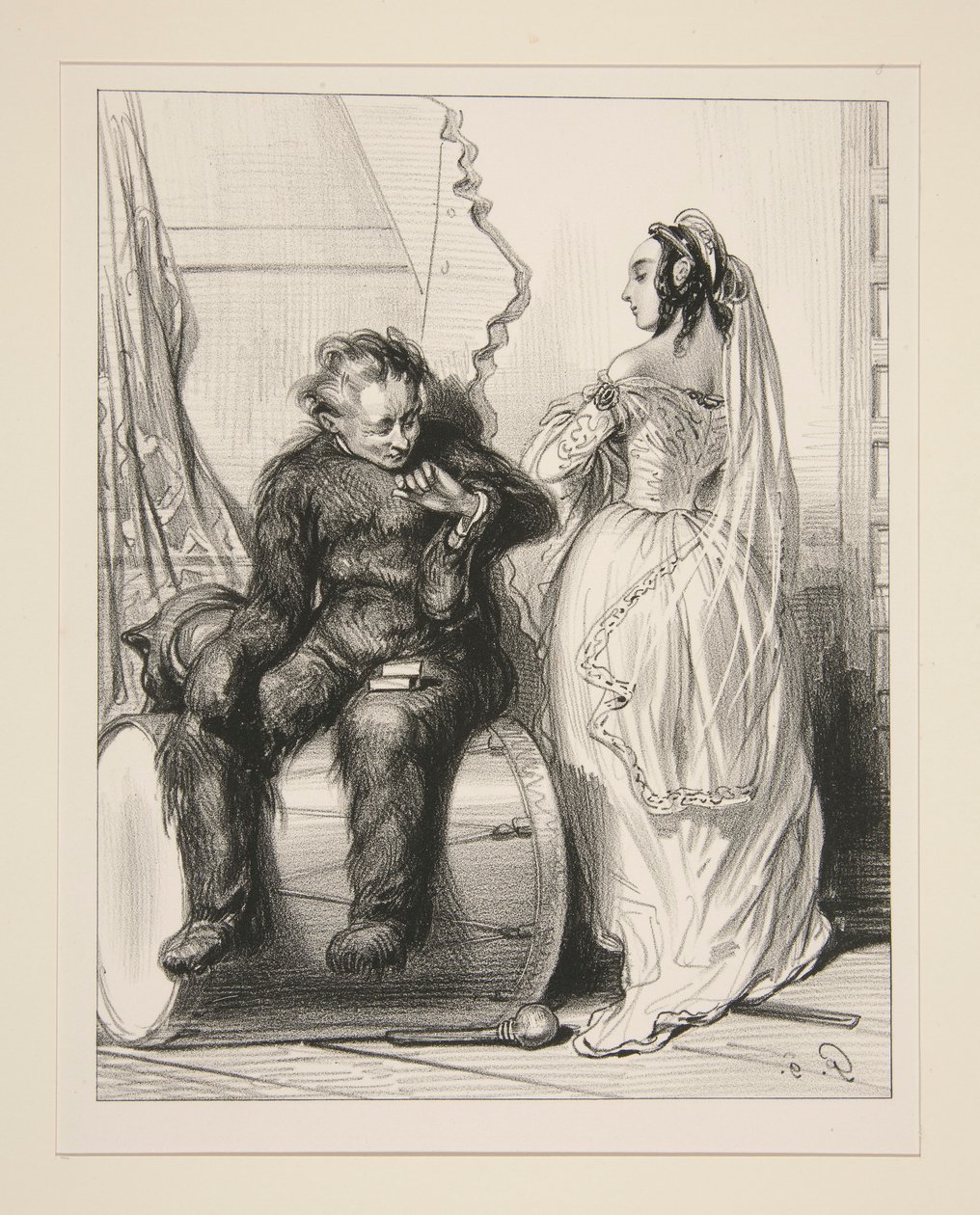 Allons, ma fille, de l von Paul Gavarni
