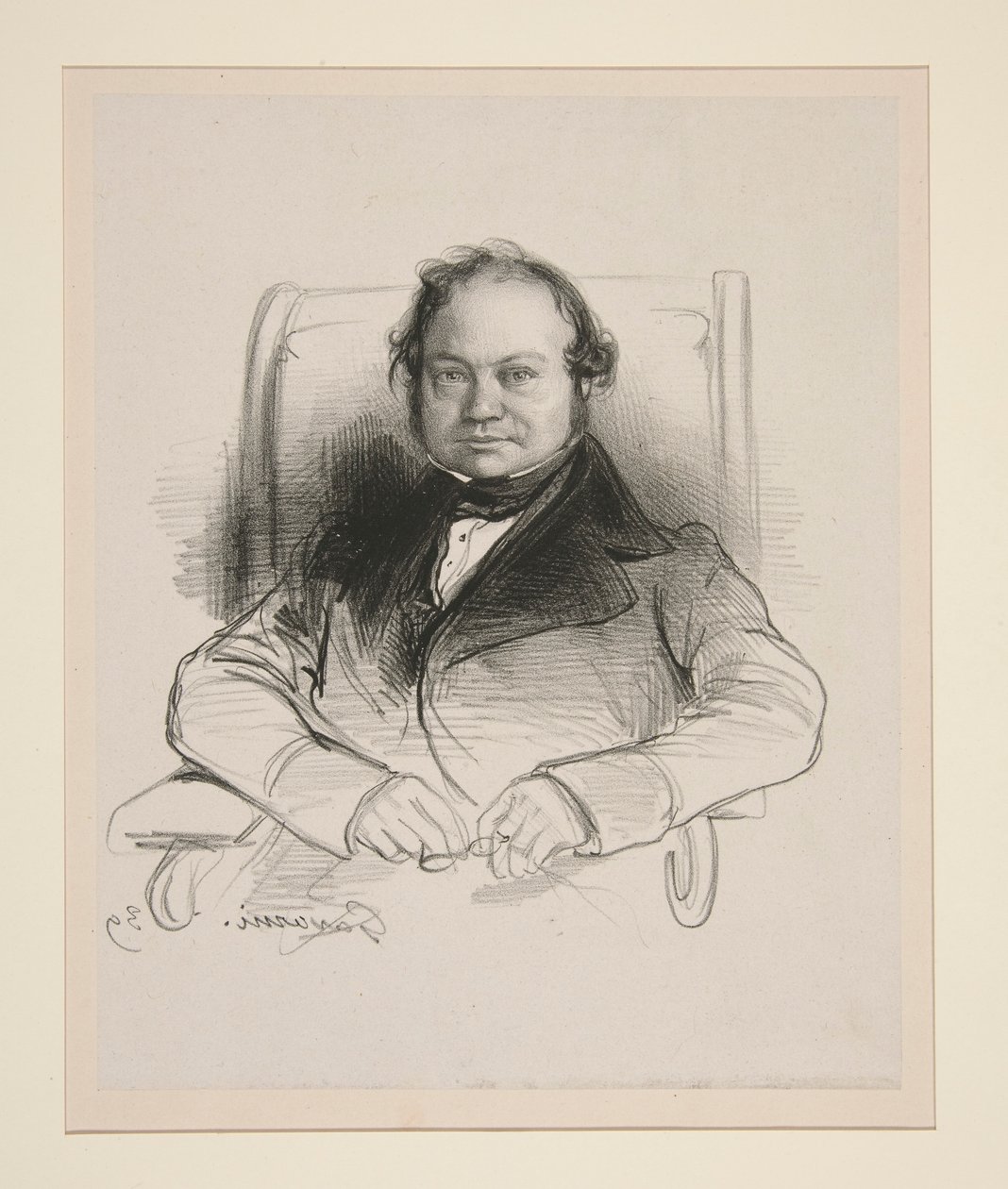 Anonym von Paul Gavarni
