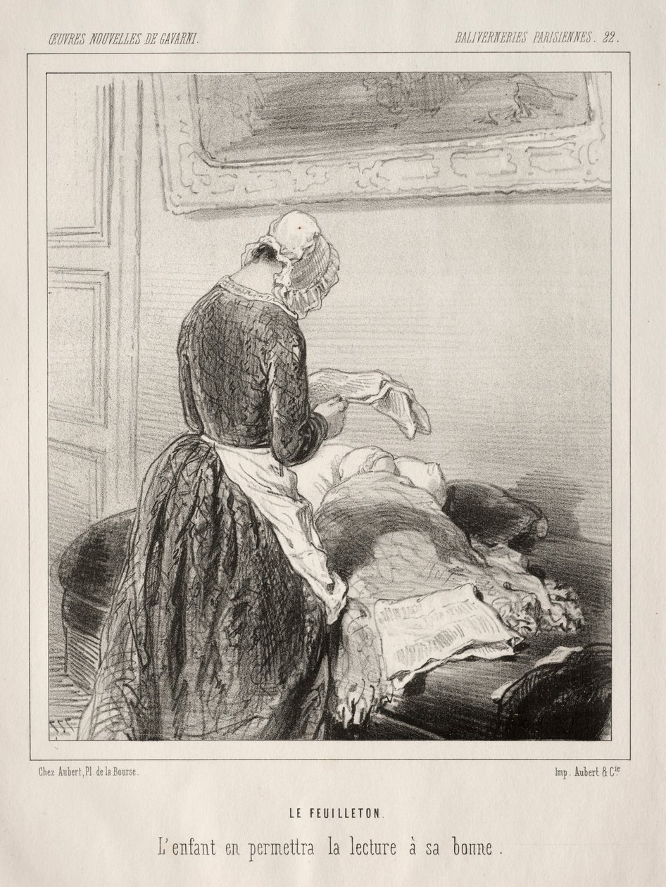 Baliverneries Parisiennes von Paul Gavarni