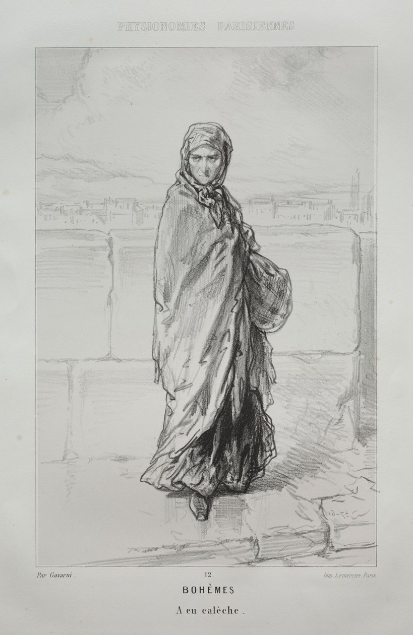 Bohèmiens von Paul Gavarni