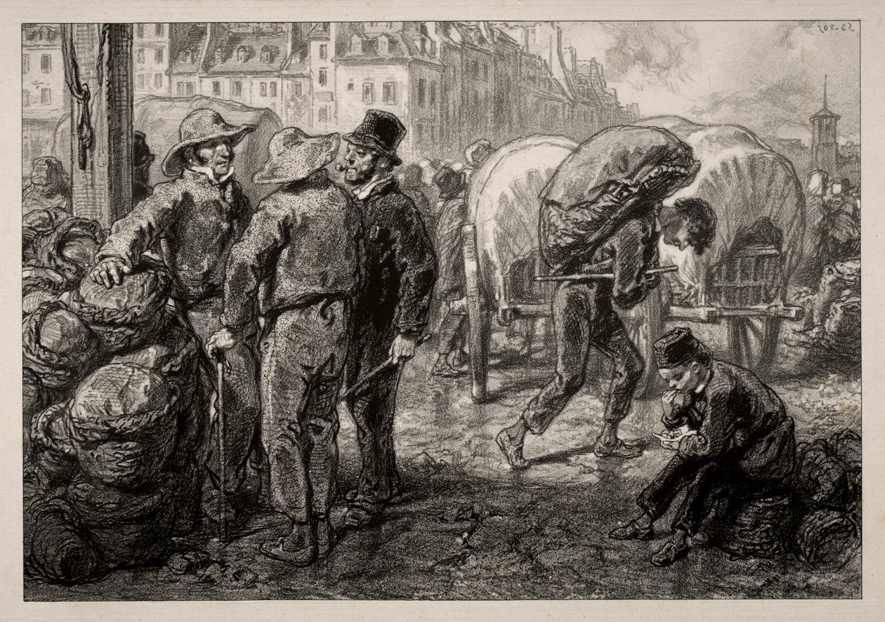 Lastenträger von Paul Gavarni