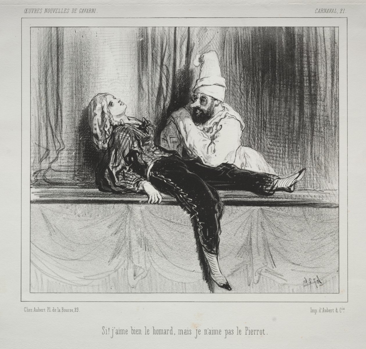 Karneval von Paul Gavarni