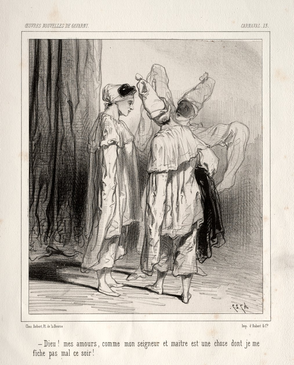 Karneval von Paul Gavarni