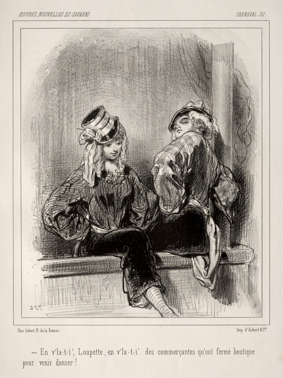 Karneval von Paul Gavarni