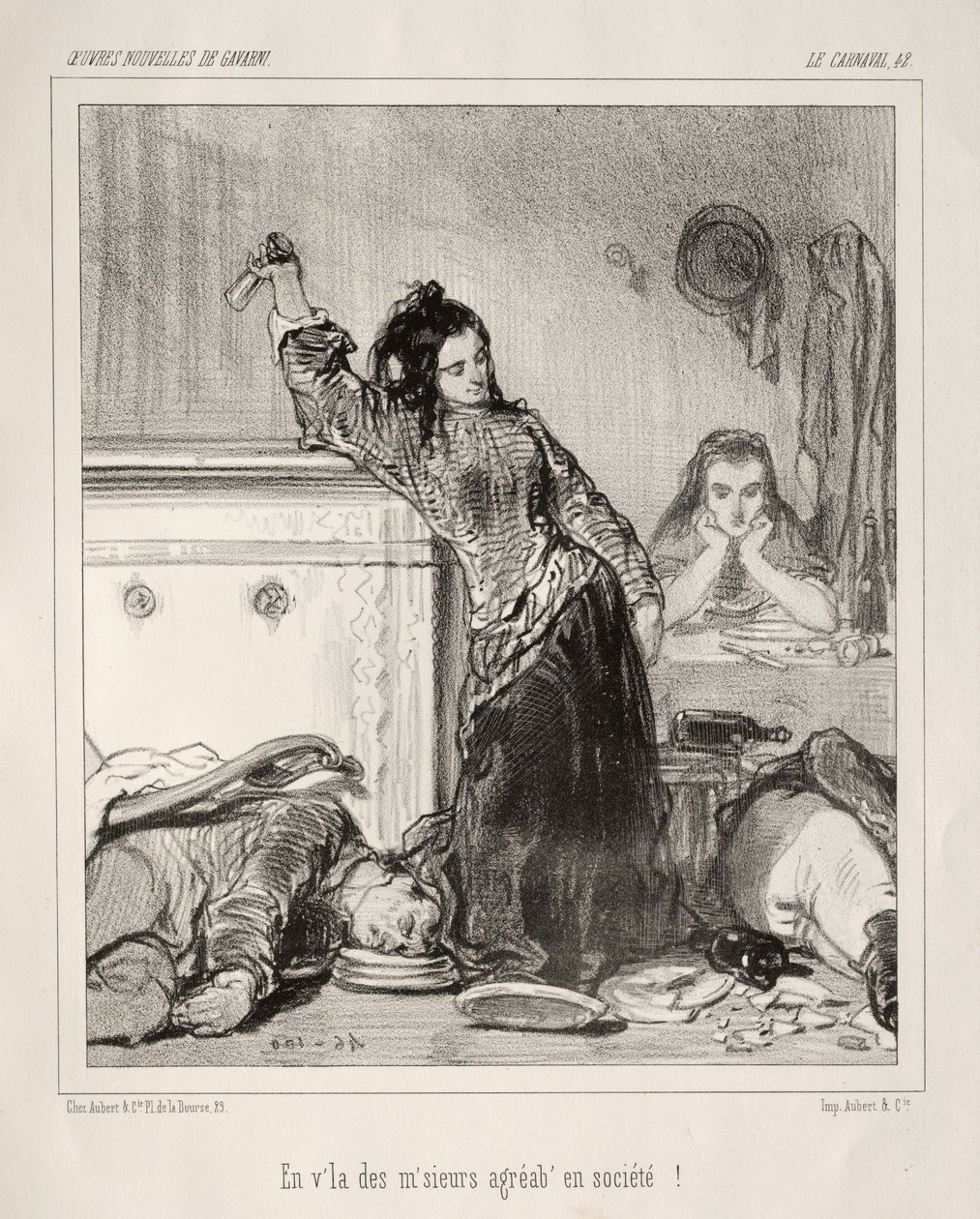 Karneval von Paul Gavarni