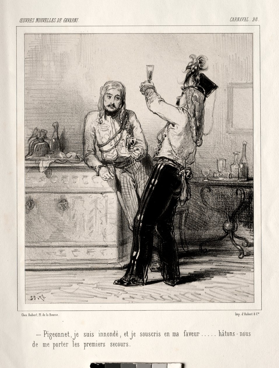 Karneval von Paul Gavarni