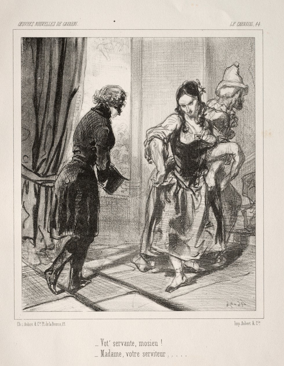 Karneval von Paul Gavarni