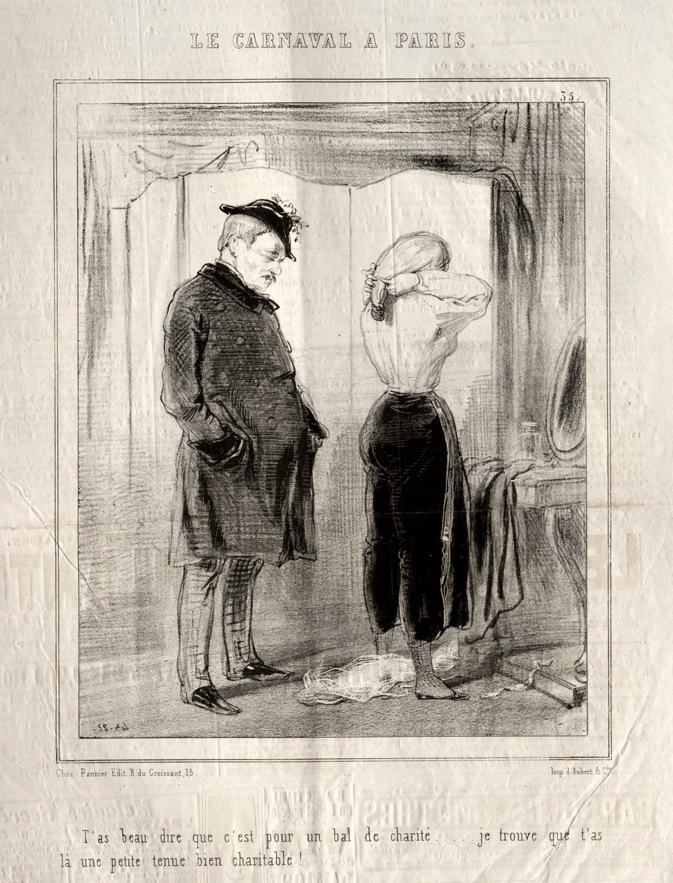 Karneval von Paul Gavarni