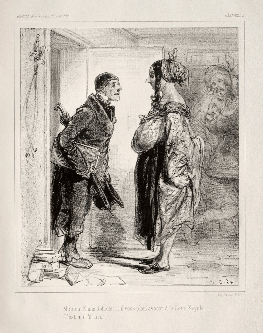 Karneval von Paul Gavarni