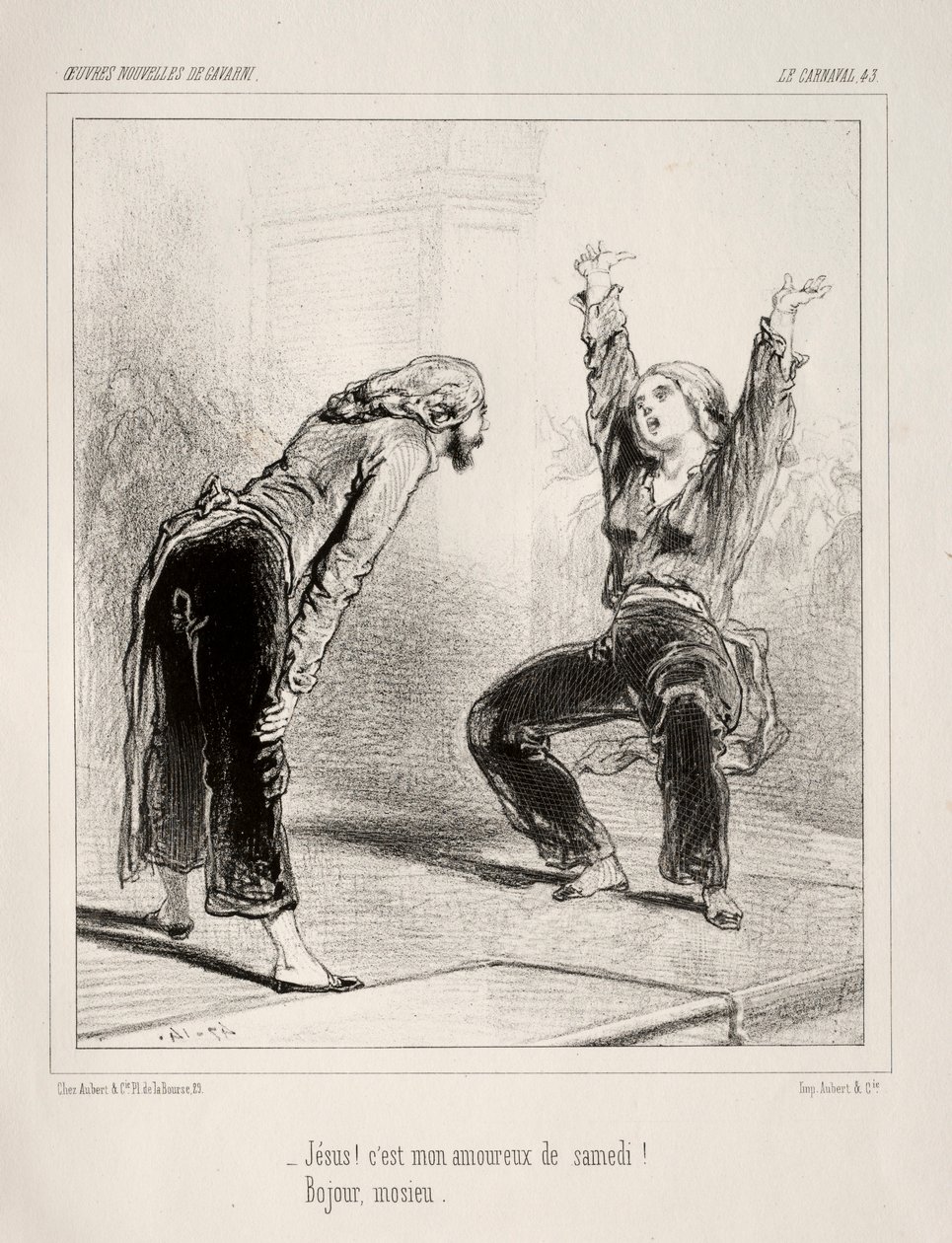 Karneval von Paul Gavarni