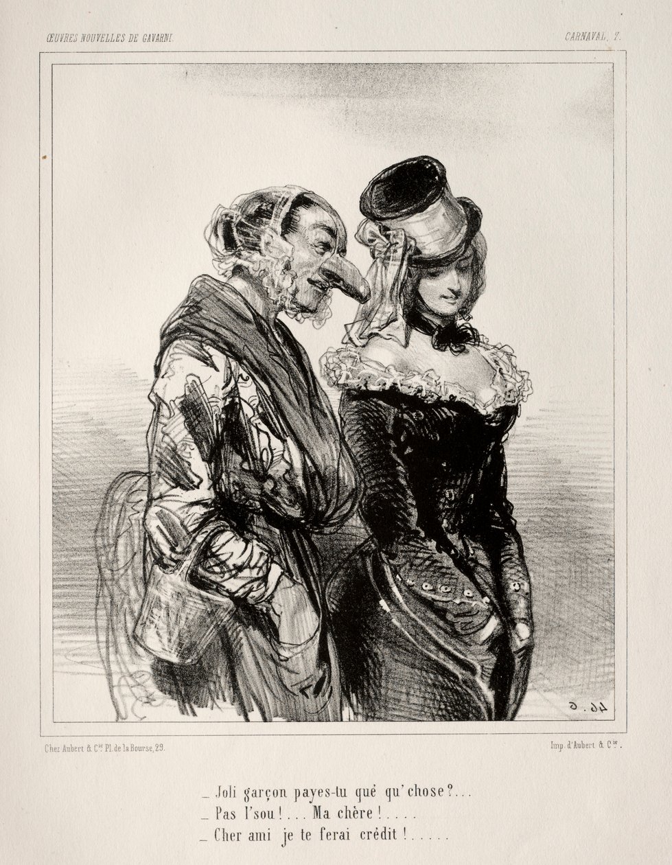 Karneval von Paul Gavarni