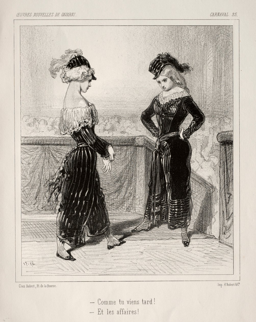 Karneval von Paul Gavarni