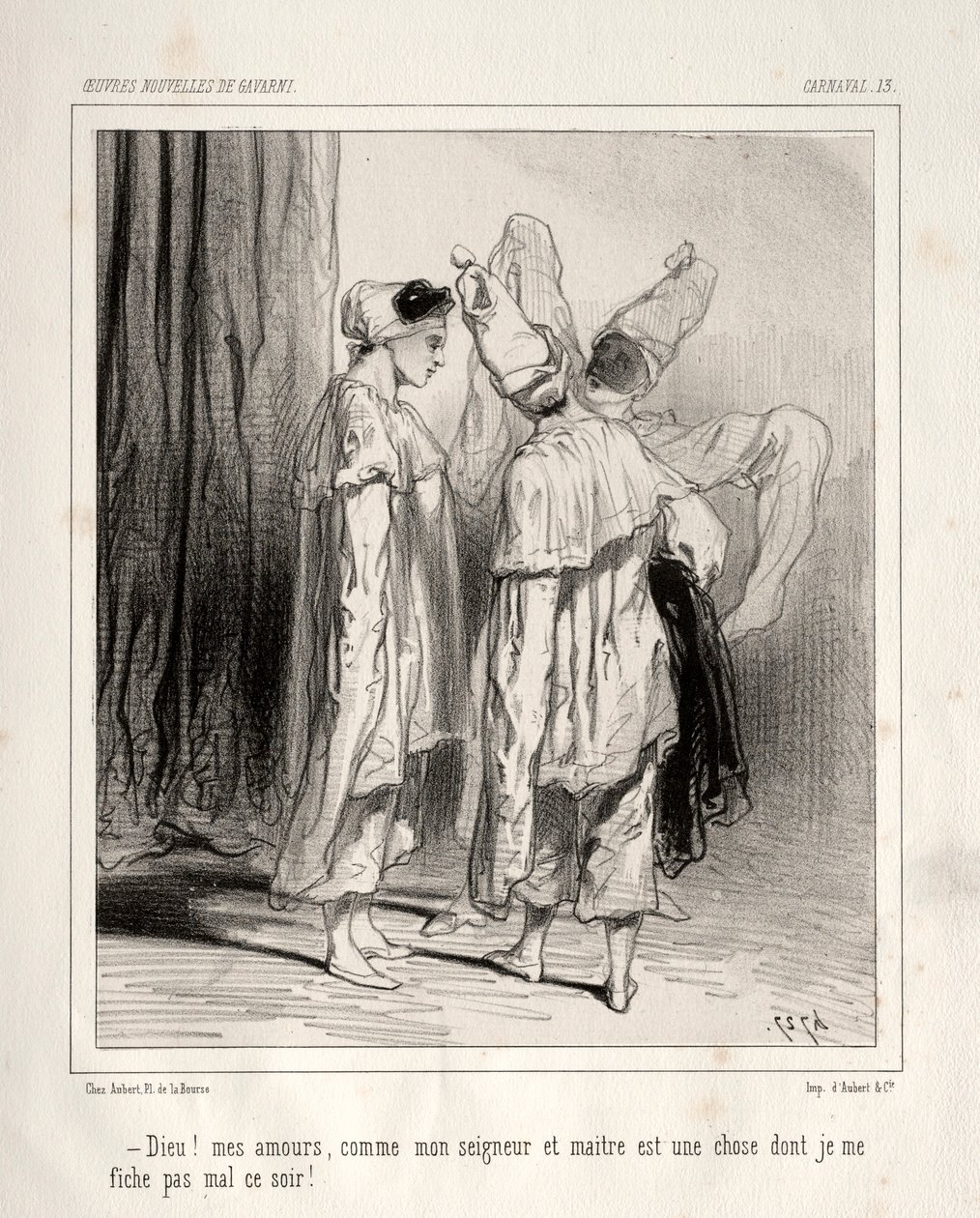 Karneval von Paul Gavarni