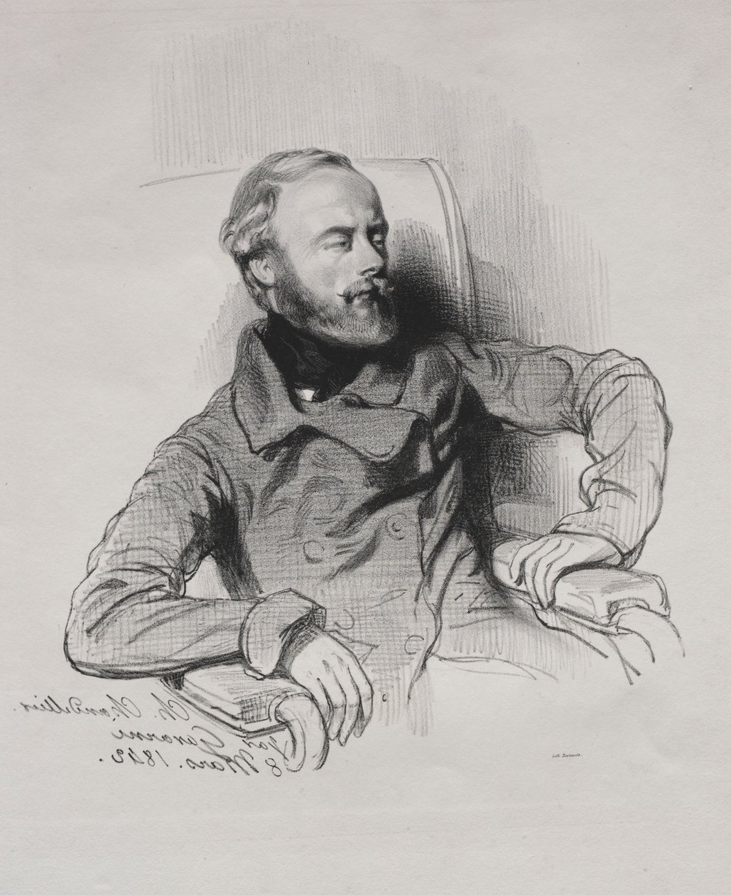 Ch. Chandellier, 1842 von Paul Gavarni