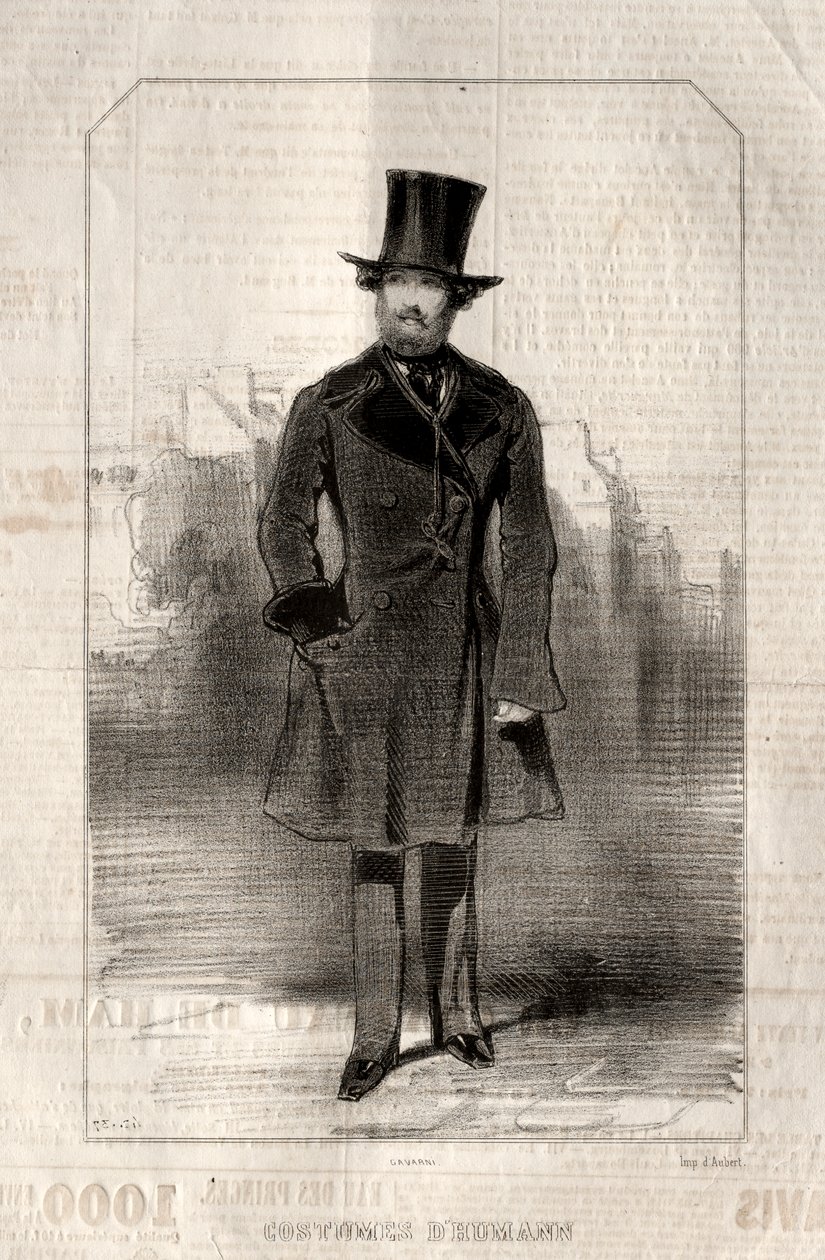 Kostüme von Humann von Paul Gavarni