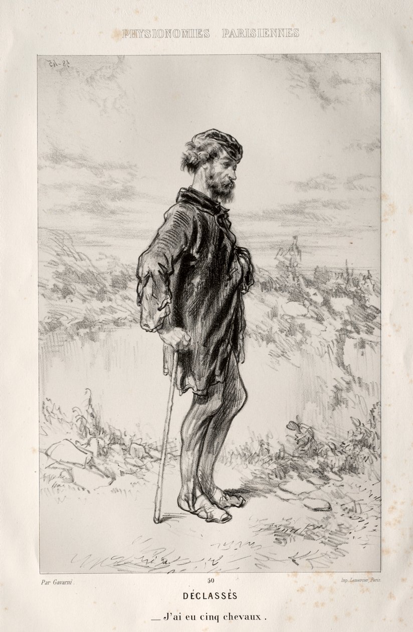 Deklassierte von Paul Gavarni