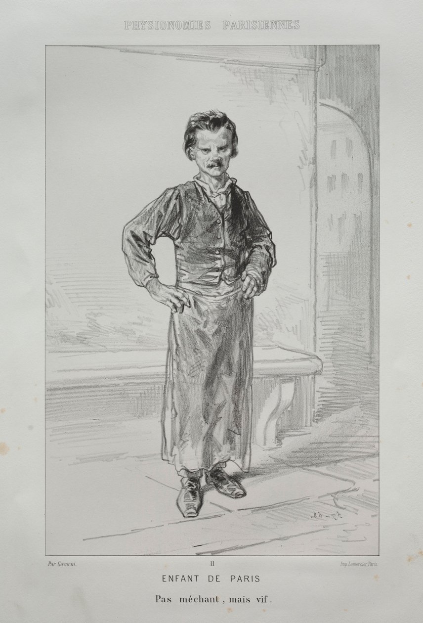 Kind von Paris von Paul Gavarni