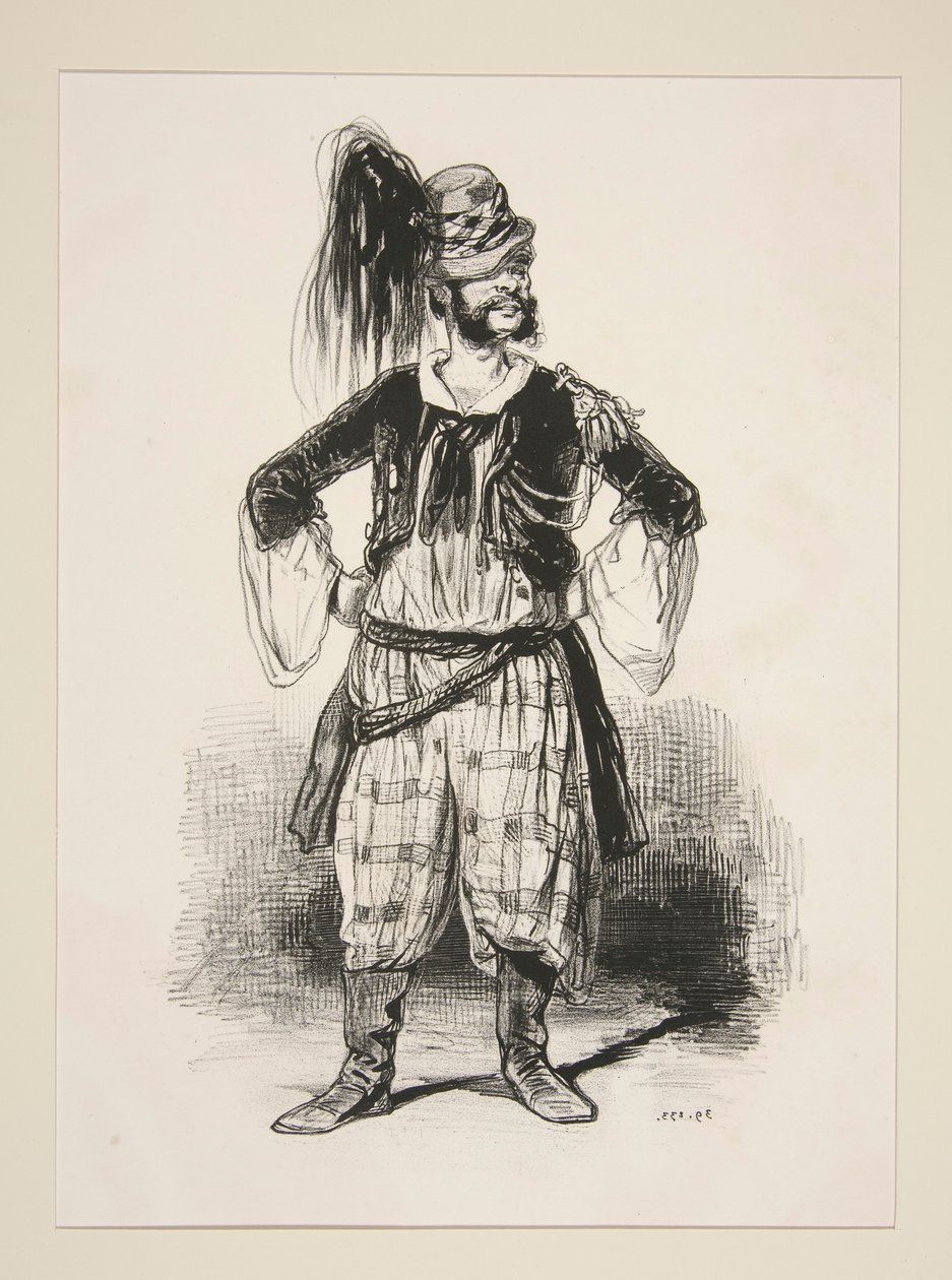 Fremder General von Paul Gavarni