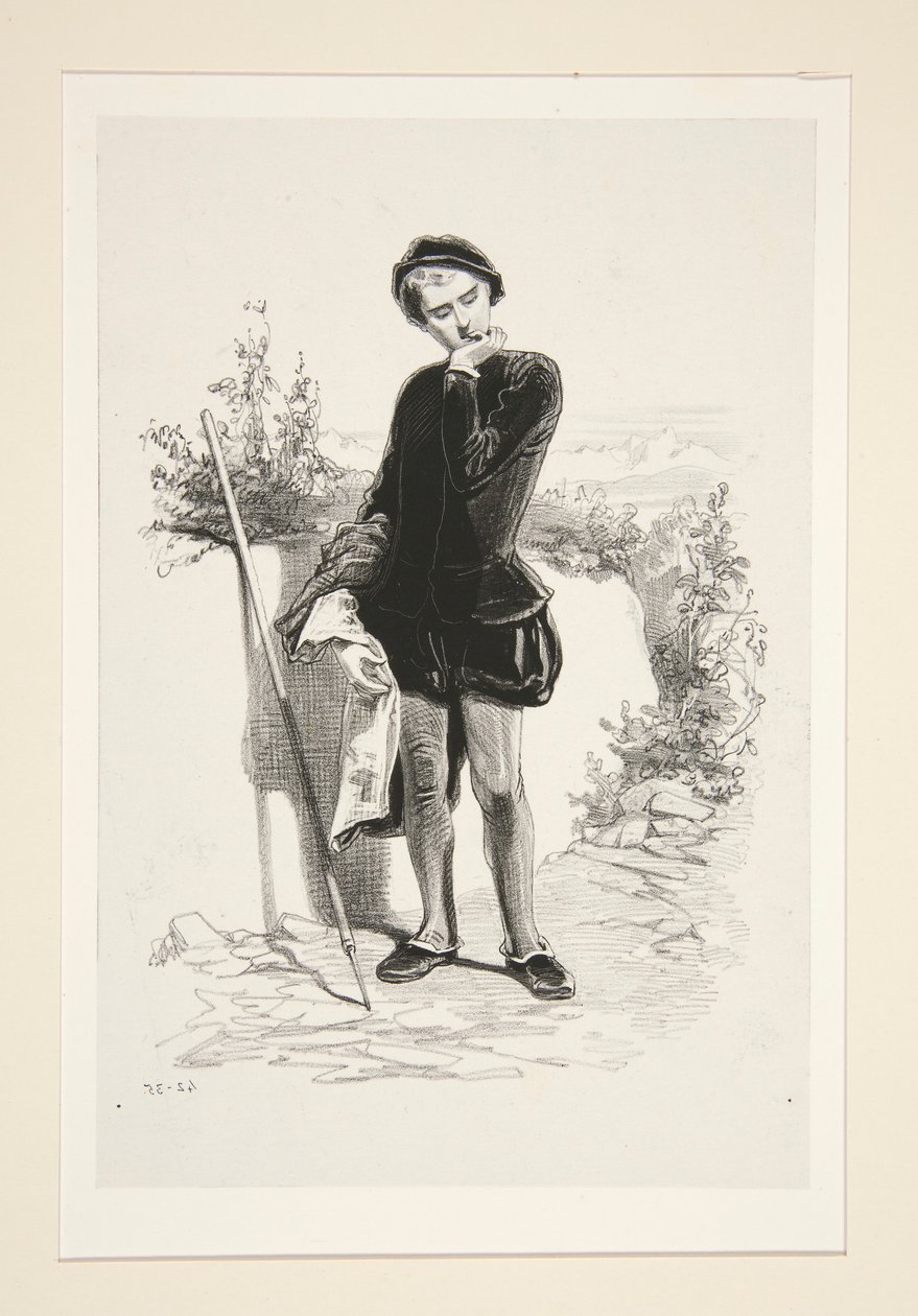 HENRI IV als Kind von Paul Gavarni