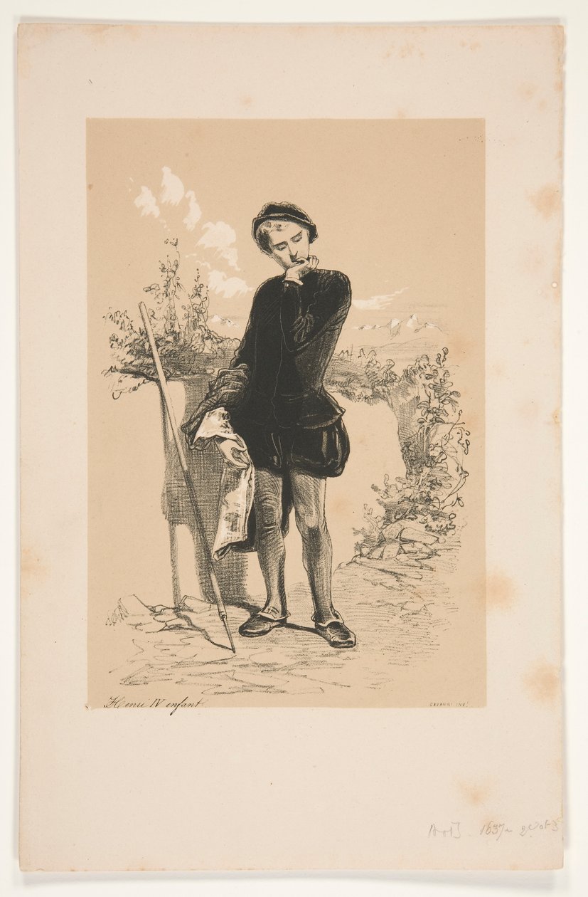 Henri IV als Kind von Paul Gavarni