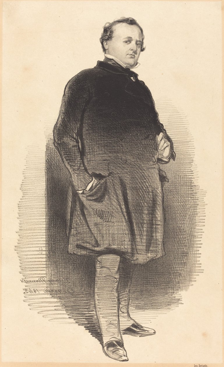 Henry Monnier von Paul Gavarni