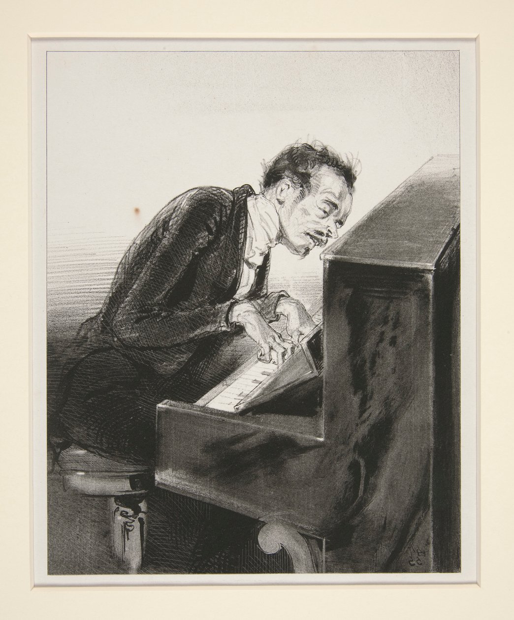 Melancholische Improvisationen von Paul Gavarni
