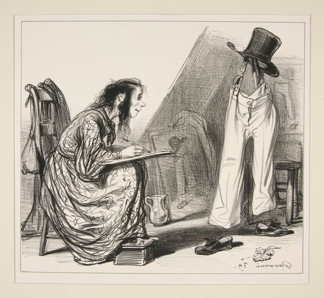 Die Malerei von Paul Gavarni