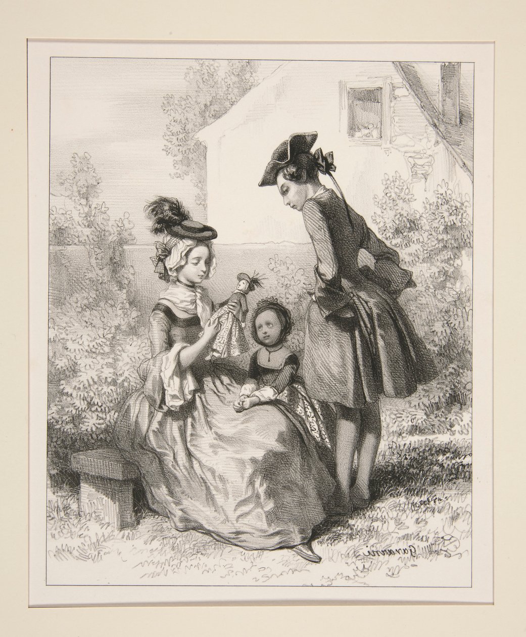 Die Puppe von Paul Gavarni