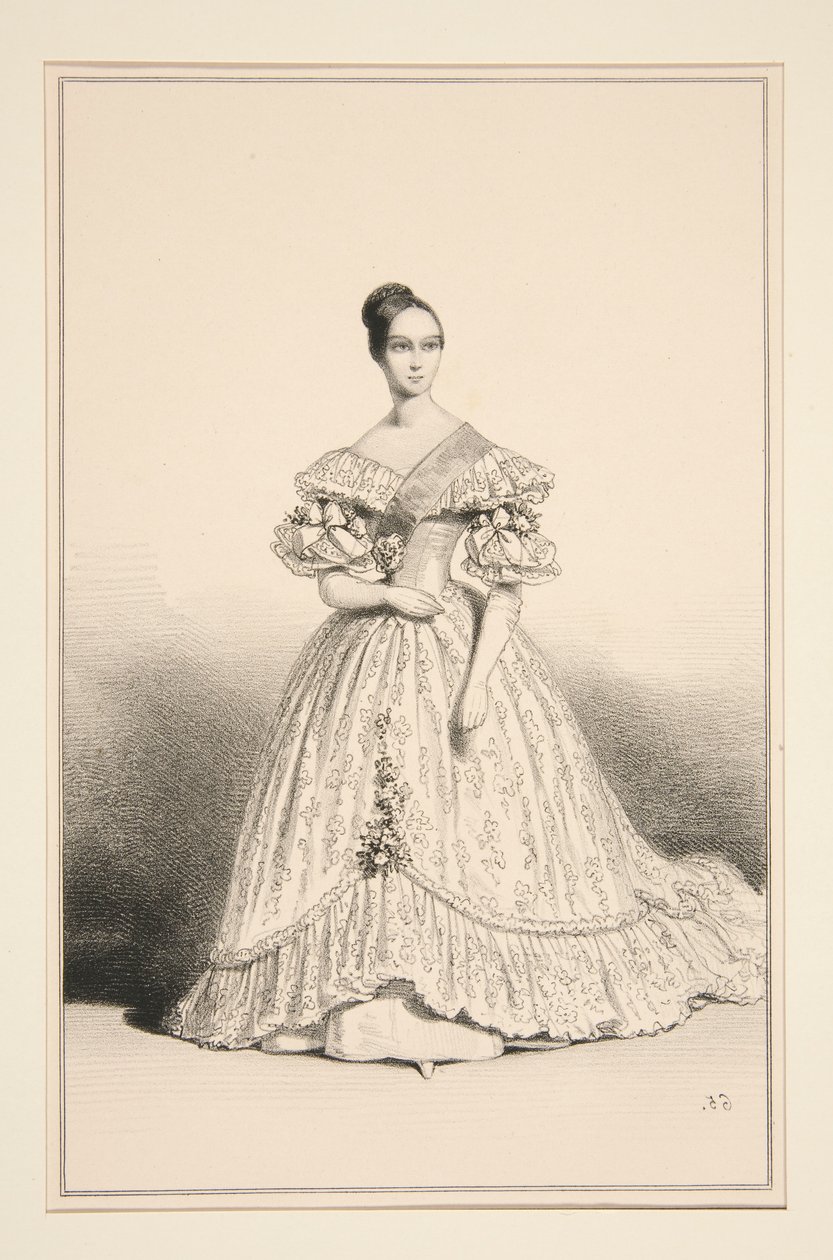 La Princesse Helene, Duchesse d von Paul Gavarni