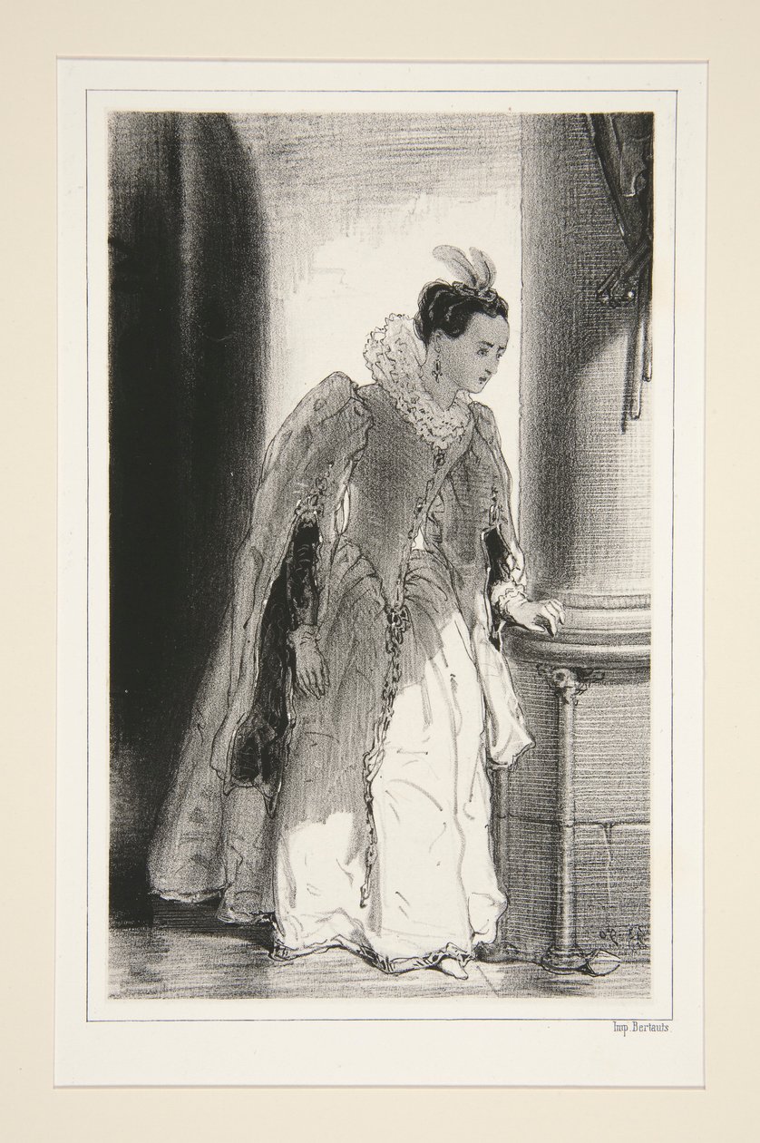 Marguerite de France. 1560. von Paul Gavarni