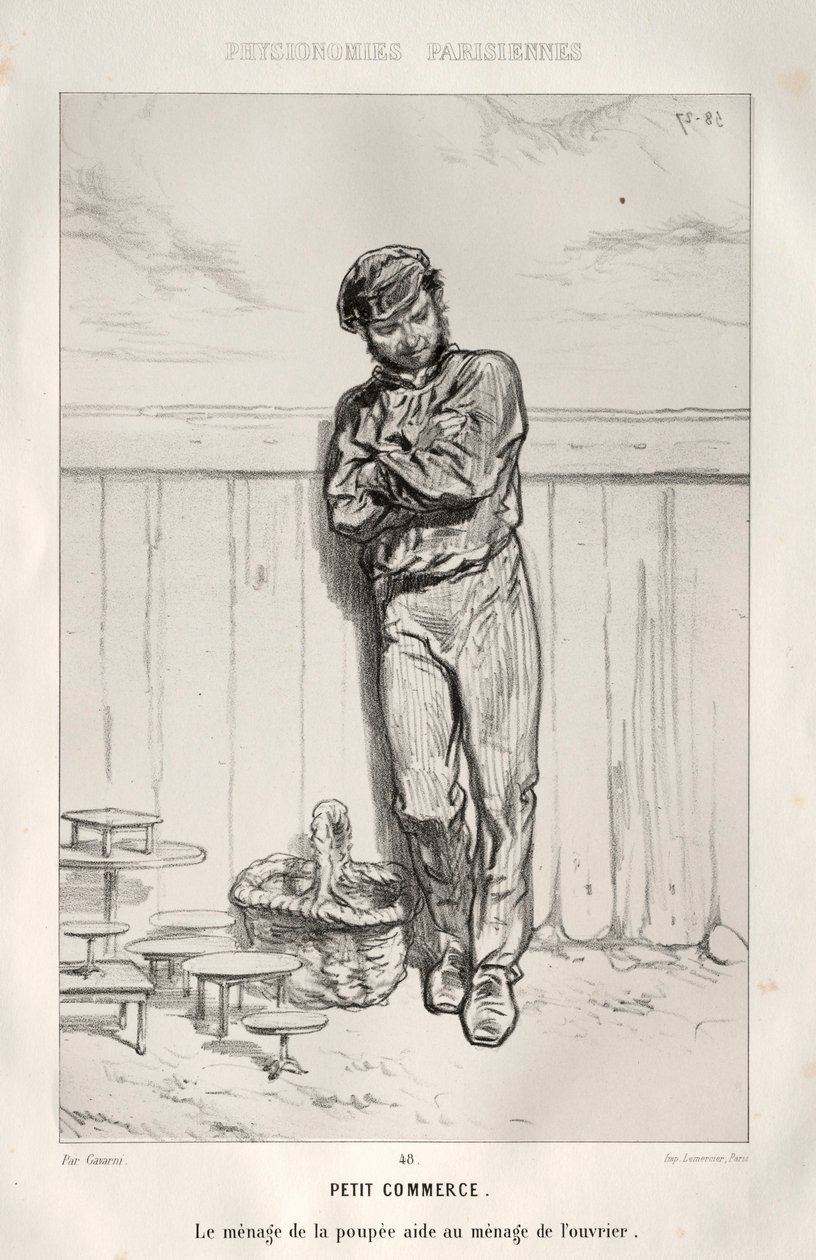 Petit Commerce von Paul Gavarni