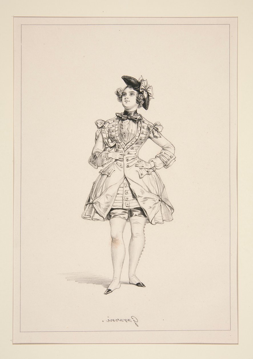 Soldat der Wachen von Paul Gavarni