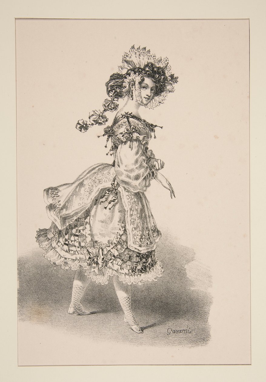 Soubrette von Paul Gavarni