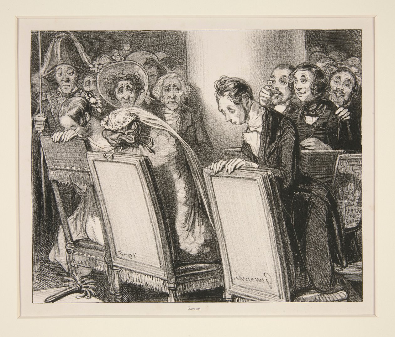 Eine Vernunftehe von Paul Gavarni