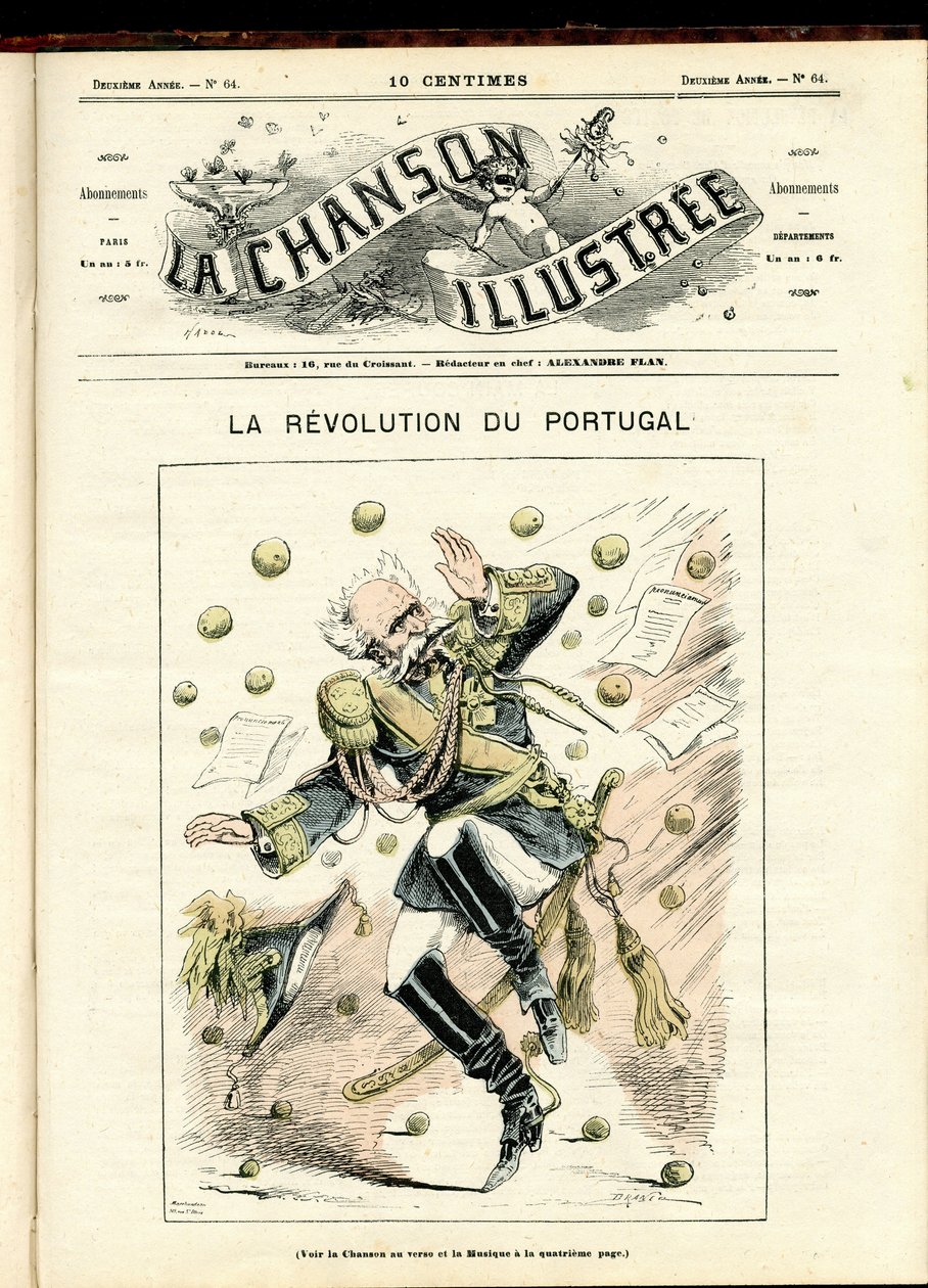 La Chanson illustrée (Zeitschrift), Nummer 64 von Paul Hadol