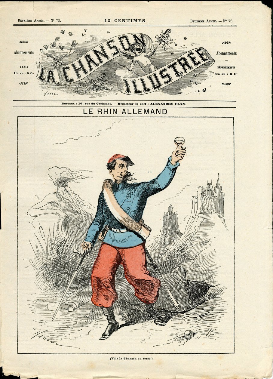 La Chanson illustrée (Zeitschrift), Nummer 72 von Paul Hadol