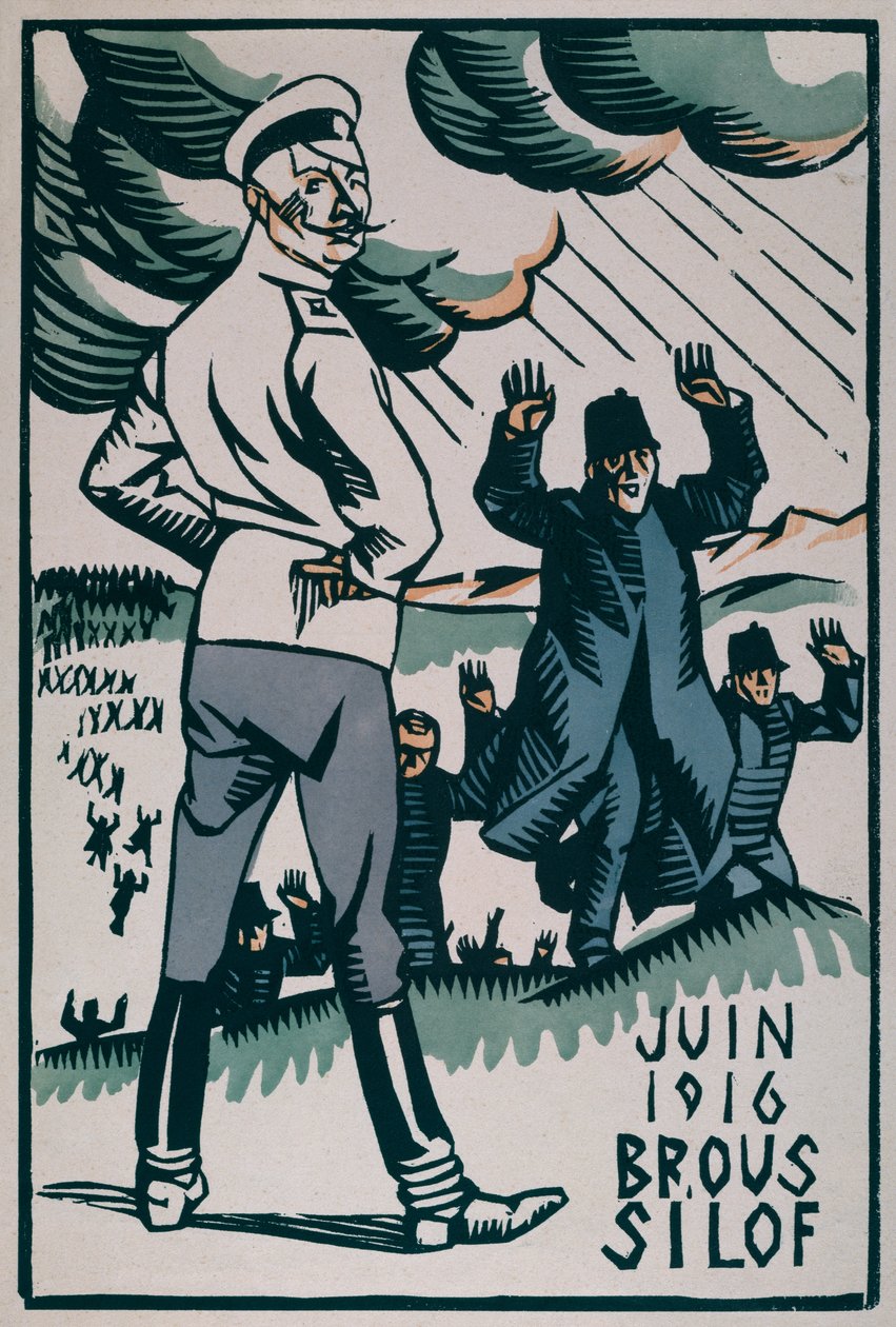 Brusilow-Offensive im Juni 1916 von Paul Hermann
