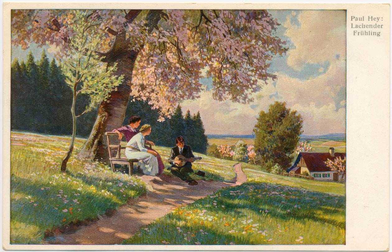 Lachender Frühling von Paul Hey