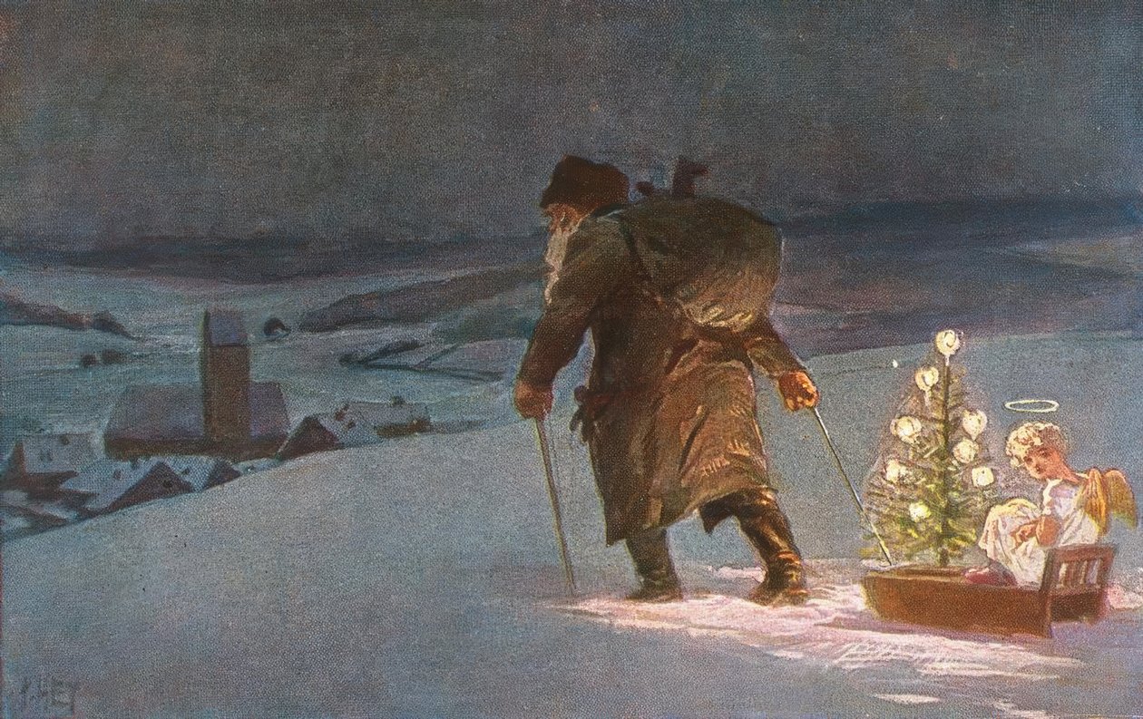 Diener Rupert und das Christkind von Paul Hey