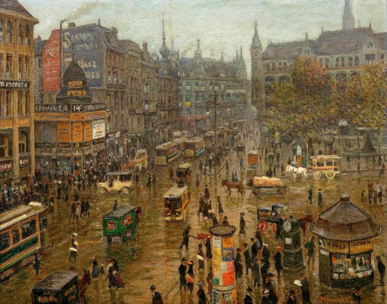 Der Spittelmarkt von Paul Höniger