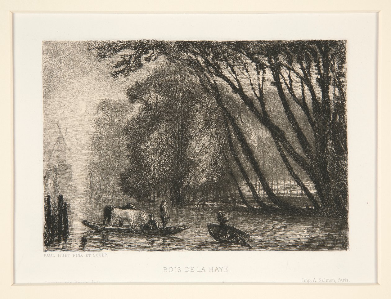 Bois de la Haye von Paul Huet
