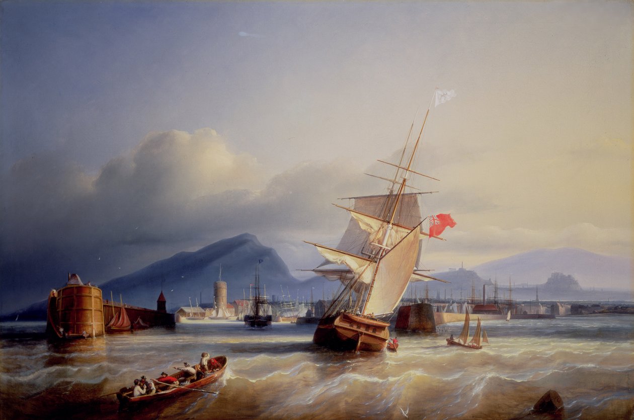 Der Hafen von Leith von Paul Jean Clays