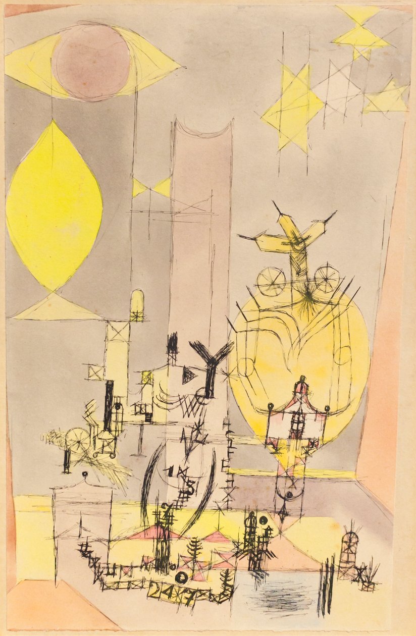 Amerikanisch Japanisch von Paul Klee