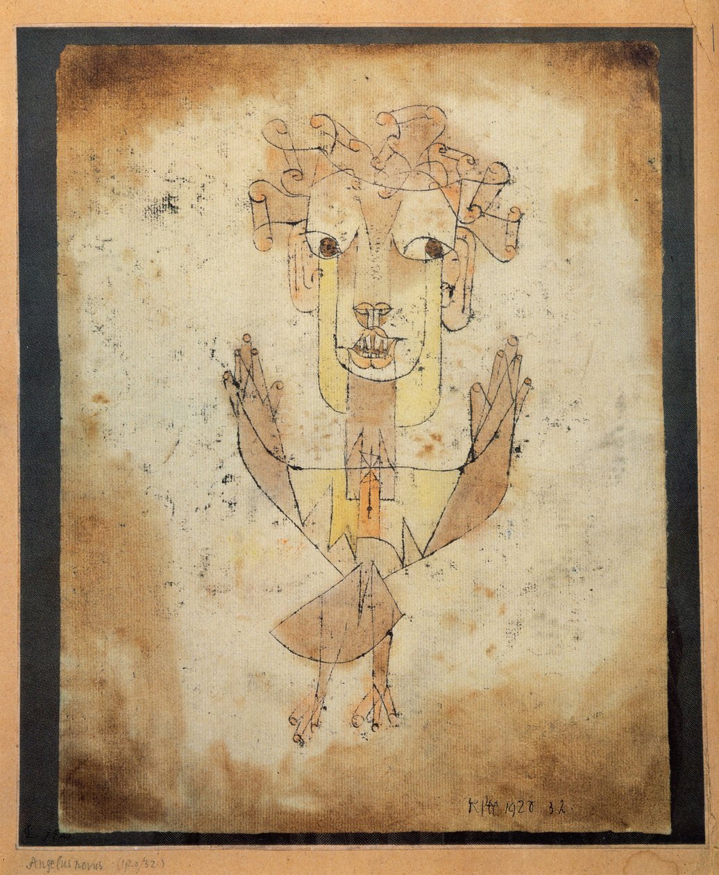 Angelus Novus, 1920 von Paul Klee