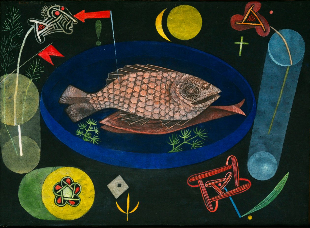 Rund um den Fisch von Paul Klee
