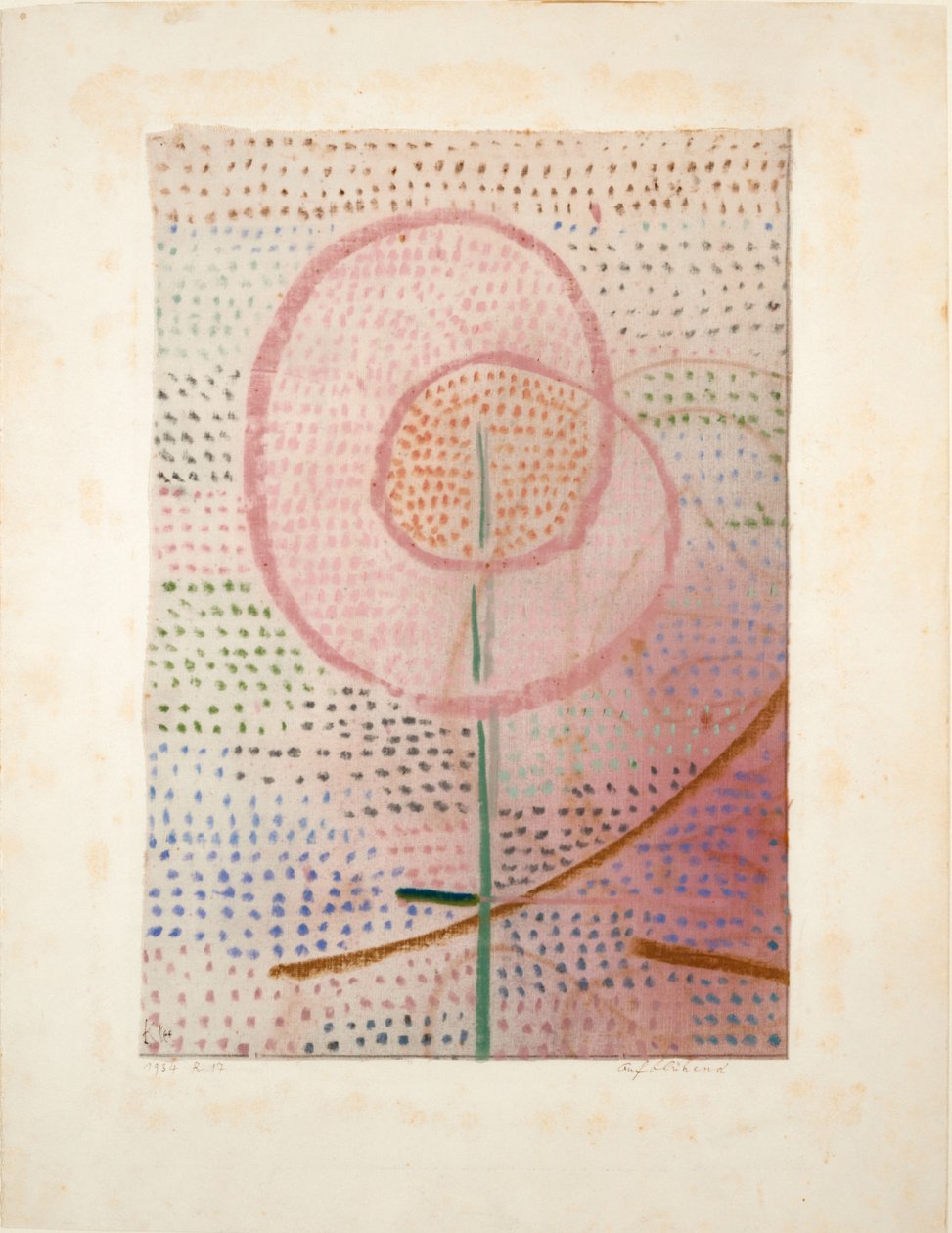 Aufblühend, 1934 von Paul Klee