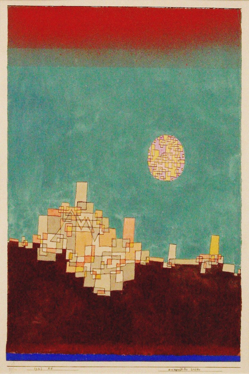 Auserwählte Stätte von Paul Klee
