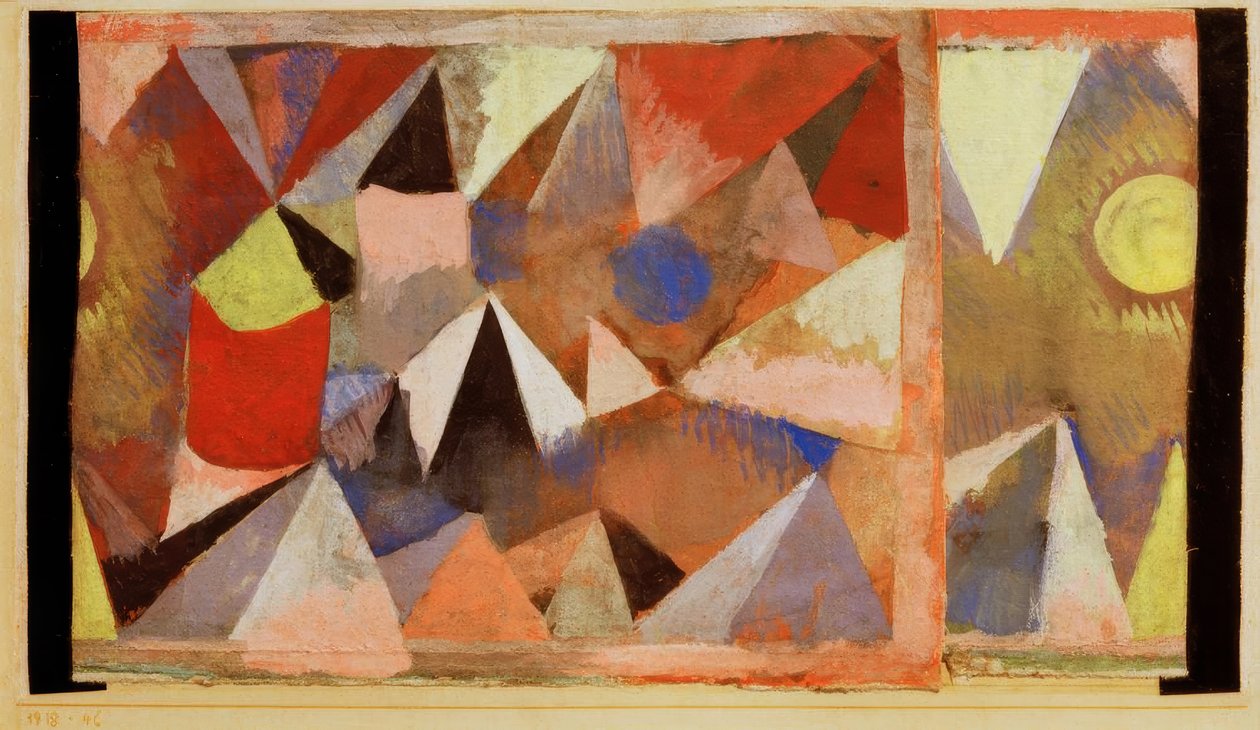 Berglandschaft von Paul Klee