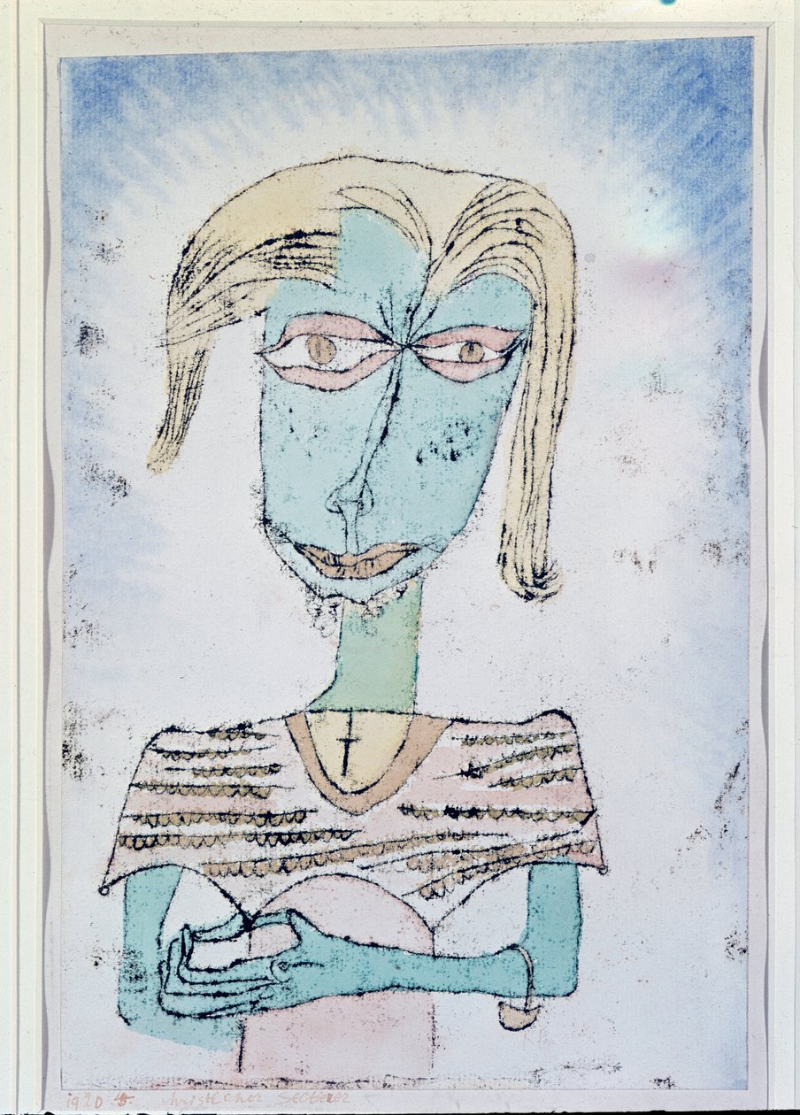 Christlicher Sektierer von Paul Klee