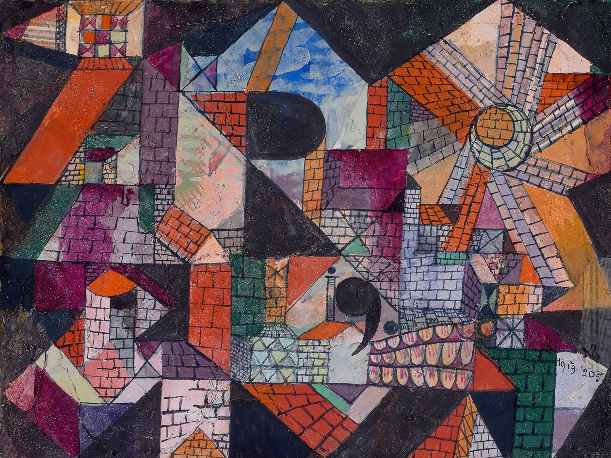 Stadt R von Paul Klee